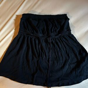 Hollister Black Smocked Skirt